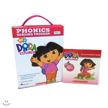 Dora The Explorer Phonics Fun Pack 1 with CD : 도라 파닉스 리더스, Scholastic