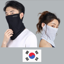 에어렉스 스포츠 남녀공용 자외선차단 안면 메쉬 스포츠 쿨 마스크, 네이비