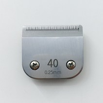 크기의 A5 블레이드 핏 Andis Oster Heiniger Laube 클리퍼 대만 스틸 또는 세라믹으로 제작, 한개옵션1, 14 NO.40