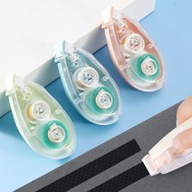 양면 풀테이프 봉투 봉인 다이어리 꾸미기 테이프풀 접착제, 3-풀테이프-그린