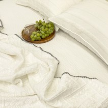 메종드그린벨 삼중직 풍기인견 100% 여름이불 침구, 화이트