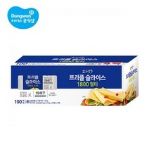 동원 소와나무 트리플 슬라이스 치즈 1.8Kg 100매입