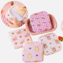 휴대용 여성용품 파우치 핫팩 시크릿파우치 미니 주머니 손난로 생리대파우치