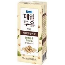 매일유업 매일두유 99.9, 190ml, 6개