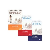파브리아노 드로잉 아트북 스프링형 200g 25매 A5 A4 A3, CS02 A4 210x297