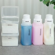 [비다하우스] 세제소분용기 가루 세제통, 옵션4-액체사각세제용기2리터