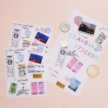 기타 바보사랑[제미포티](제미포티)여행스티커_Receipt and Ticket