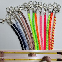 센시엠 분실방지 고무줄 스프링 목걸이 마스크 스트랩 줄 끈 걸이 고리 대량주문 선물용 개별포장, 6.와인, 6.와인