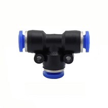 공압 피팅 파이프 커넥터 튜브 공기 퀵 호스의 물 푸시 Couping 4mm 6mm 8 10 12 14 PU PY PK PM PZA HVFF, 03 PE_03 8mm