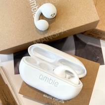 골전도 블루투스 이어폰 무선 이어링 귀걸이 귀찌 Ambie AM-TW01 실리콘 커버, 핑크 실리콘 커버