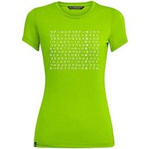 Salewa damen crosswords dry w ss tee blusen amp 티셔츠