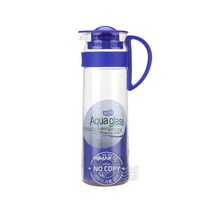 코멕스 뉴 아쿠아글라스 핸들 유리 물병 보라 1.4L