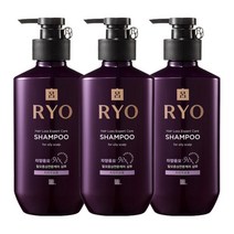 려 자양윤모 9EX 탈모전문케어 지성 샴푸 400ml x3
