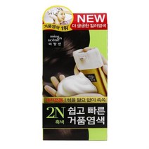 미장센 쉽고빠른 거품염색 2N 흑색, 1개
