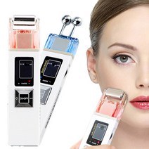 갈바닉 얼굴 피부 클린 갈바니 Microcurrent 스킨 퍼밍 Whiting Machine Iontophoresis 안티 에이징 마사지, 01 No Gift Box, [01] No Gift Box