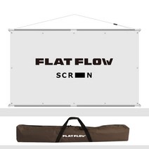 플랏플로우 분리형 족자스크린, HJ100W+삼각대+가방