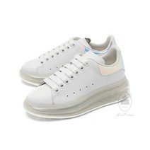 [알렉산더맥퀸] [ALEXANDER MCQUEEN] 여성 투명 오버솔 스니커즈 61169