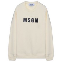 [명품]MSGM 엠에스지엠 FW 볼드 로고 맨투맨 MDM TMG499359 1672387721