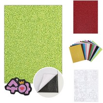 반짝이 펠트지 접착 235x315mm 글리터 펄 네임 핀 만들기 재료 부자재 원단 DIY 용품 공예, 진핑크(bk19121768)