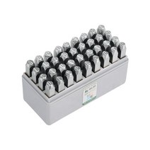 휴대용 수동 문자 타각기 기호 마킹기 스틸 스템핑 금속 펀칭 각인기 강철 코드 스탬핑 손, 4mm 스틸 번호
