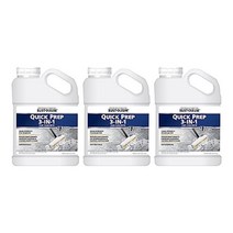 러스트올럼 퀵 프렙 3-in-1 클리너 탈지제 및 에칭 갤런, 3 Pack
