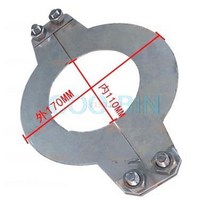 굴삭기 부품 버킷 샤프트 자유 분해 다기능 가스켓 탈착식 철 가스켓 85, 6-사진으로