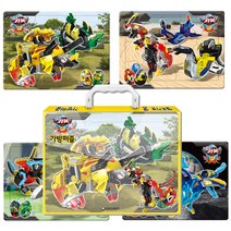 새샘 헬로카봇 쿵 가방퍼즐(4종) / 유아퍼즐 가방 퍼즐, 12_가방퍼즐_터닝메카드W2탄(4종)