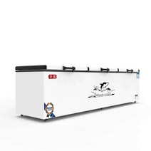 냉장 냉동 평대 쇼케이스 반찬 젓갈 진열 마트 냉장고, 618L 단일 온도 기계적 온도 조절