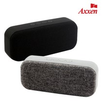 엑센 패브릭 블루투스 스피커 BS22 AUX연결 패브릭바디 7시간사용, 엑센 블루투스 스피커 BS22 [그레이]