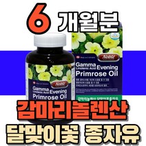 감마리놀렌산 감마리놀랜산 감미놀산 감미리놀렌산 감마리놀산 GLA 달마지꽃 달맞이꽃 종자유 오일 중년 여성 남성 여자 성인 용 엄마 비타민e 식약처인증 영양제, 2통, 2개