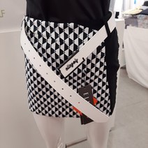 엘르골프 금속로고 통가죽후크밸트 6h-67201820