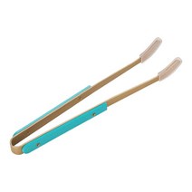 QDY 차 클립 Kungfu Teaware 17cm 길이 차 세트 도구 야외 실내 장식품 요가 룸, 목재, 파란색