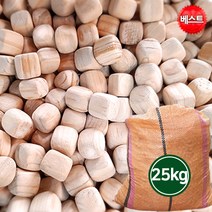 친환경편백아트 프리미엄 편백칩 편백나무 큐브칩 대용량, 25kg, 02.프리미엄 편백 놀이용 큐브칩