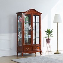 수입가구 셀리나 엔틱 양문 장식장, 단품