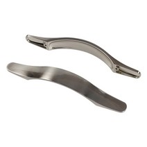 카라반 캠핑카 트레일러 rv 1 piece 곡선 버튼 후크 잠금 가구 캐비닛 도어 서랍, 니켈 와이어 드로잉