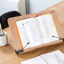 입학 선물용 기울기 조절 독서대 중형 가벼운독서대 북스탠드 필기대