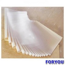 ForU657 열제본표지 10mm 백 10m 사무실 사무용품, 백색