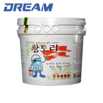 황토리 친환경 바르는 황토 백토 벽지 페인트 3KG 12KG 단열 결로, 2.백토페인트3KG