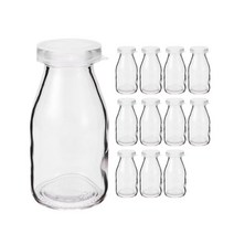 유리우유병 180ml, 15개
