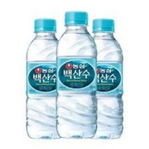 백산수 330ml 유라벨 500ml 무라벨 그린생수 CUMBO, 40개