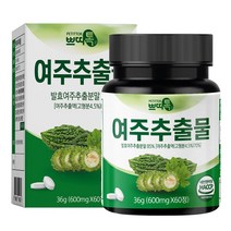 발효 여주 추출물 정 분말 가루 60정 국산발효여주원료사용, 36g, 1개