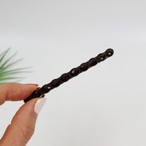 빈티지 앤티크 호마이카 스몰 타원형 8.5 cm 옆머리 반묶음 헤어자동핀