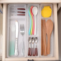 주방 정리정돈 멀티트레이 서랍칸막이312pro, 쿠팡 화이트 기본형