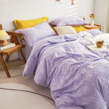 이불 커버 누빔 침대커버 고밀도 이불 커버 세트 이불커버 1p + 침대시트 1p + 베개커버 2p