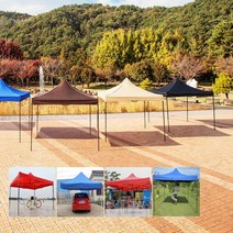 야외용 캠핑 대형 천막 풀세트 바캉스 대형 캐노피 3x6, DZ천막3X6ㅡ아이보리
