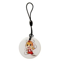 1Pcs RFID EM4305 T5577 5200 125Khz 재기록 가능 Keyfobs 키 체인 토큰 태그 빈 카드 비표준 열쇠 고리 배지, [13] 다크 블루
