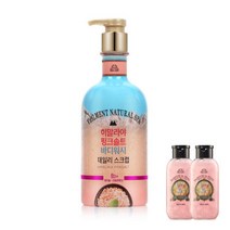 벨먼 스파 히말라야 핑크솔트 스크럽워시 600 +증정 바디워시 2개, 벨먼 스파 히말라야 핑크솔트 스