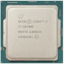 Brand Intel I7 10700F Desktop Gaming CPU OEM CHIP ONLY 10th Gen Processor 8 Core 16 Thread Socket LG, 한개옵션0