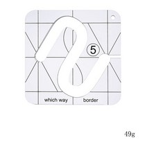 취미 퀼트 diy 도구 13 아크릴 프리 모션 템플릿 눈금자 재봉틀 DIY 바느질 디자인 1 개, [05] 5