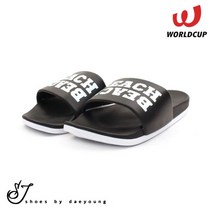 [SJshoes] 남녀공용 푹신한 쿠션 다용도 패션 슬리퍼 월드컵 포디 BLACK